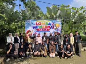 Mahasiswa Ilmu Komunikasi Universitas Yudharta Pasuruan Gelar Lomba Mewarnai sebagai Implementasi Mata Kuliah