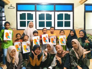 Tingkatkan Semangat Belajar Anak, KKN Kelompok 10 Universitas Yudharta Gelar Bimbel di Dusun Tenggulunan